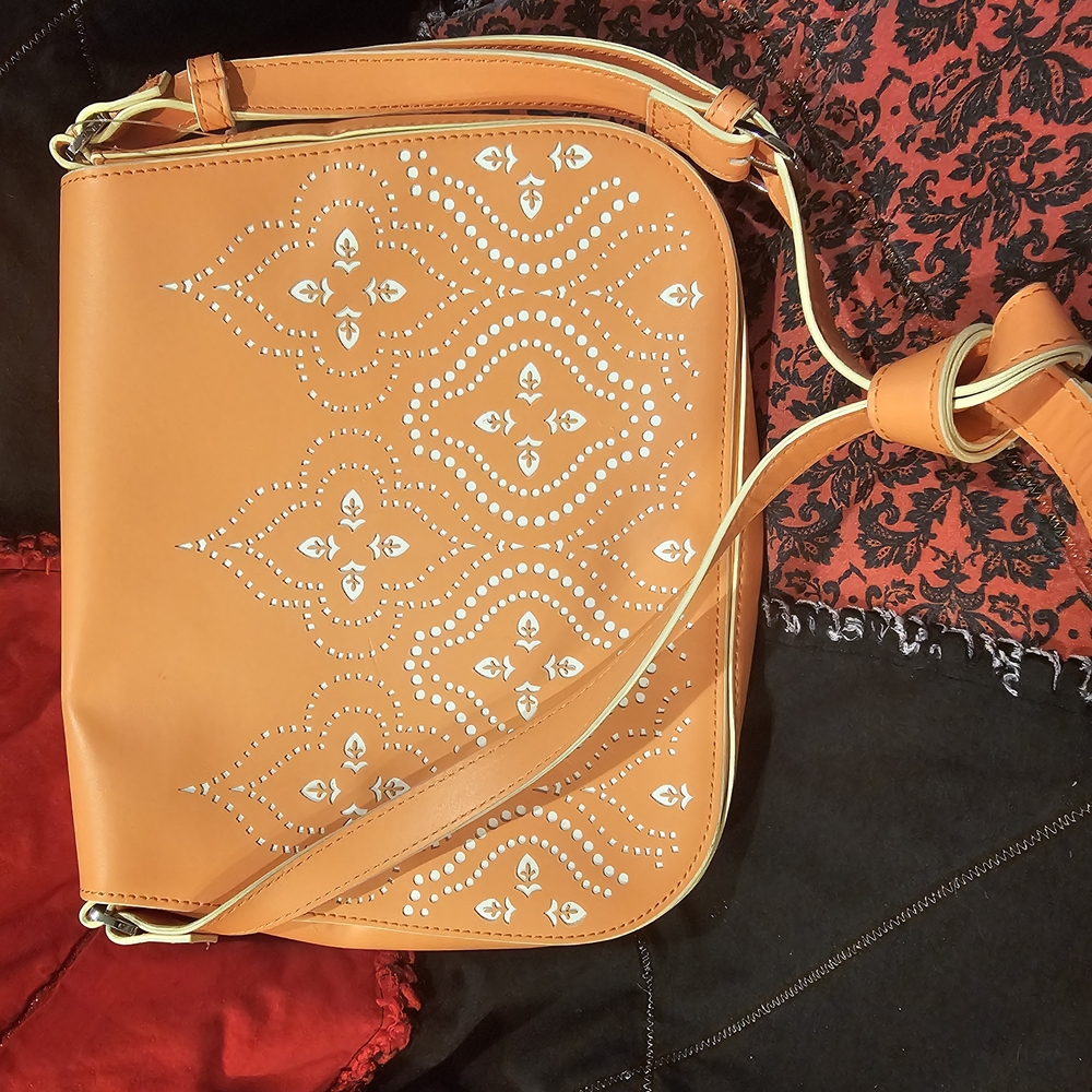 Vera Bradley Orange Patterned Women's Bag
